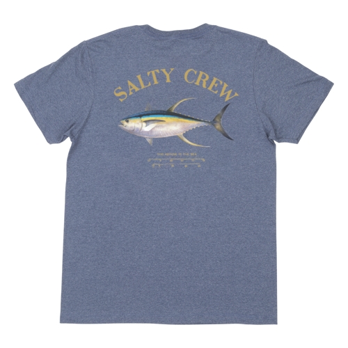 Salty Crew Ahi Mount S/S Navy Heather T-Shirt